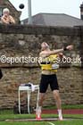 Mens decathlon shot putt, EAP International Cominted Events, Hexham. Photo: David T. Hewitson/Sports for All Pics